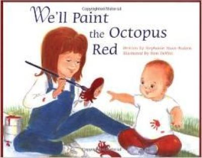 Books well paint the octopus red