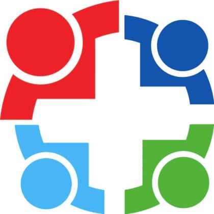 Ab full color logo circle